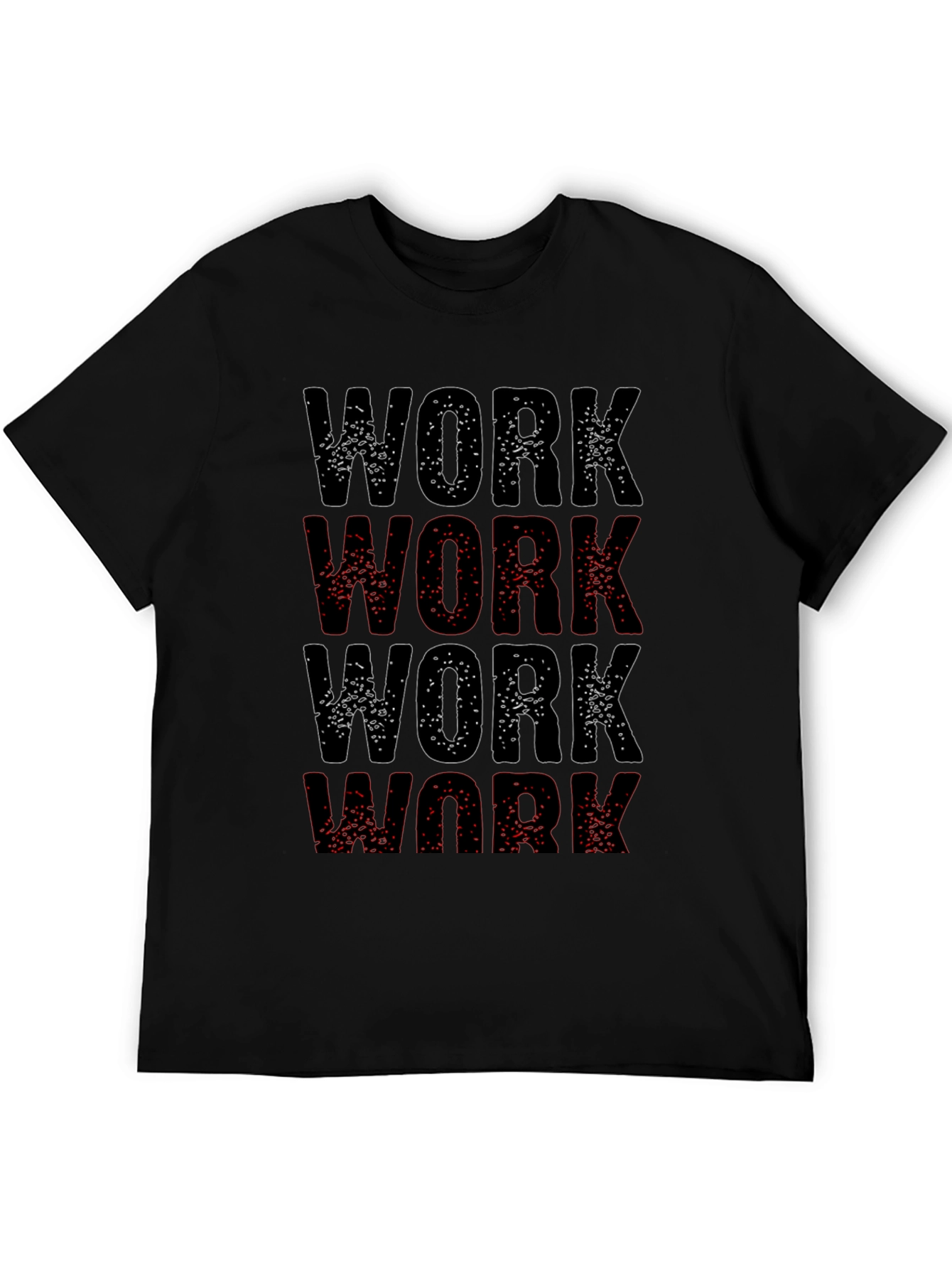 Work Graphic T-Shirt - Premium Cotton Tee