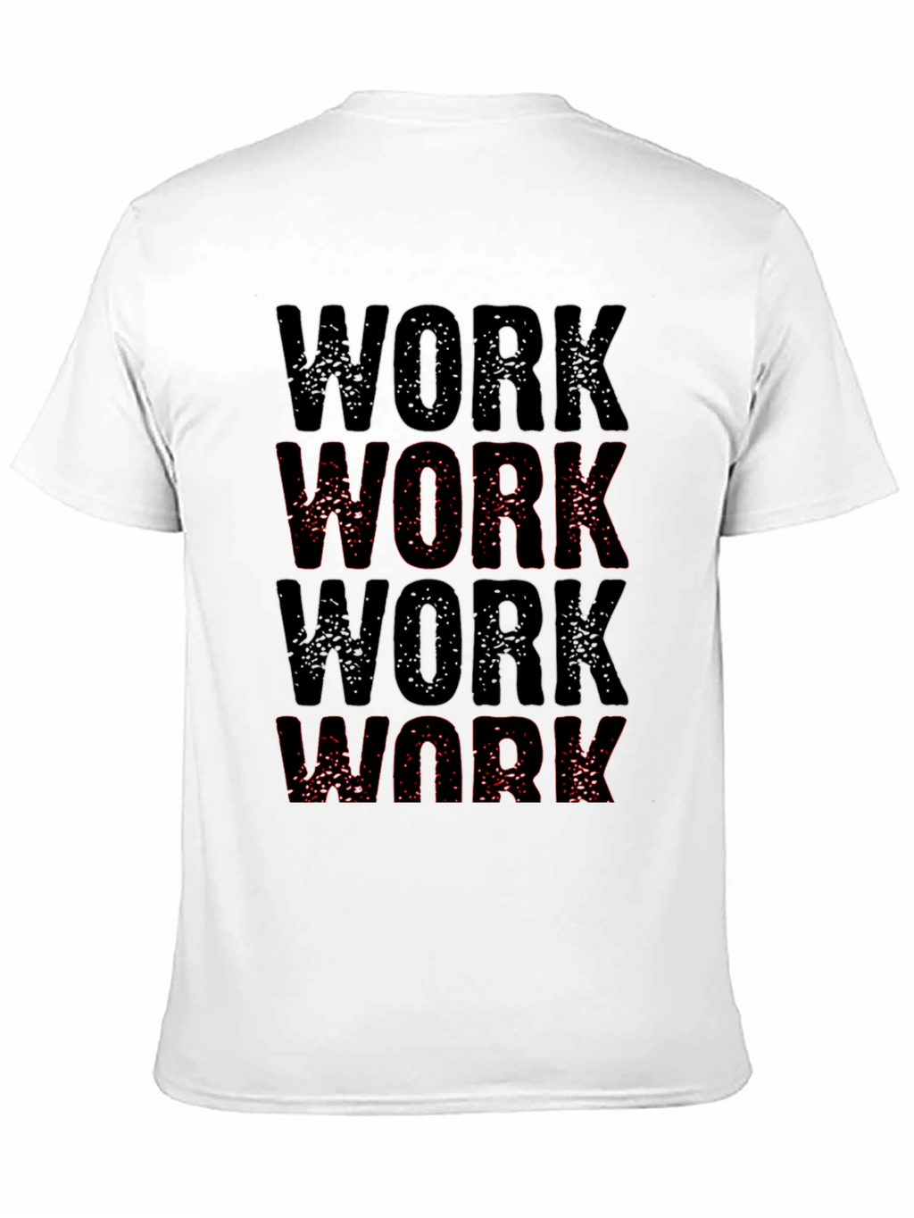 Work Graphic T-Shirt - Premium Cotton Tee