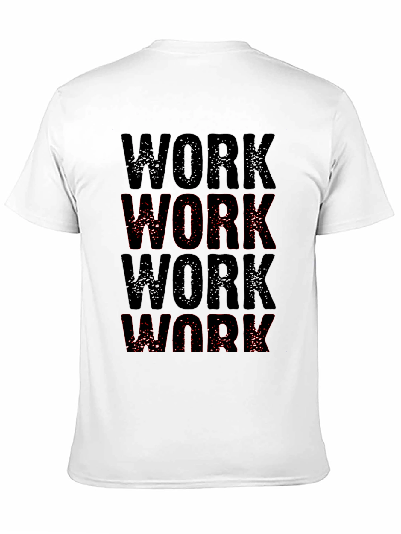 Work Graphic T-Shirt - Premium Cotton Tee
