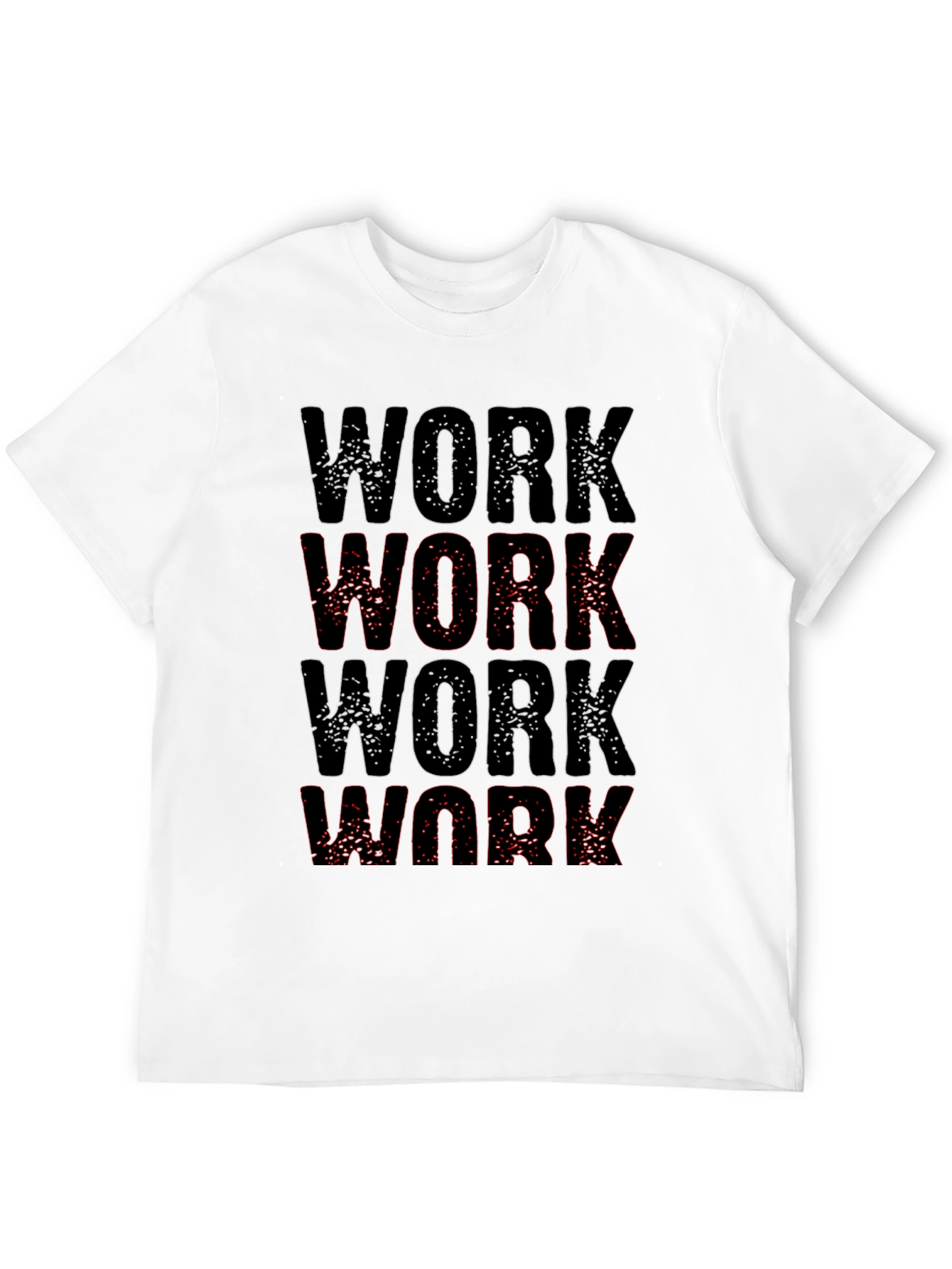 Work Graphic T-Shirt - Premium Cotton Tee