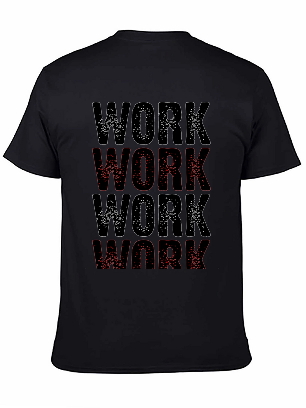 Work Graphic T-Shirt - Premium Cotton Tee