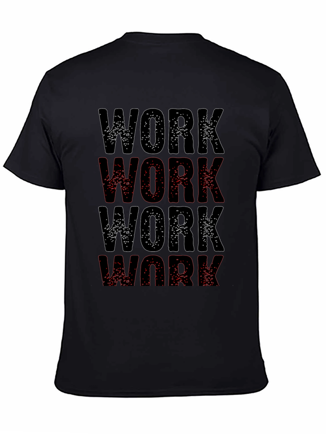 Work Graphic T-Shirt - Premium Cotton Tee