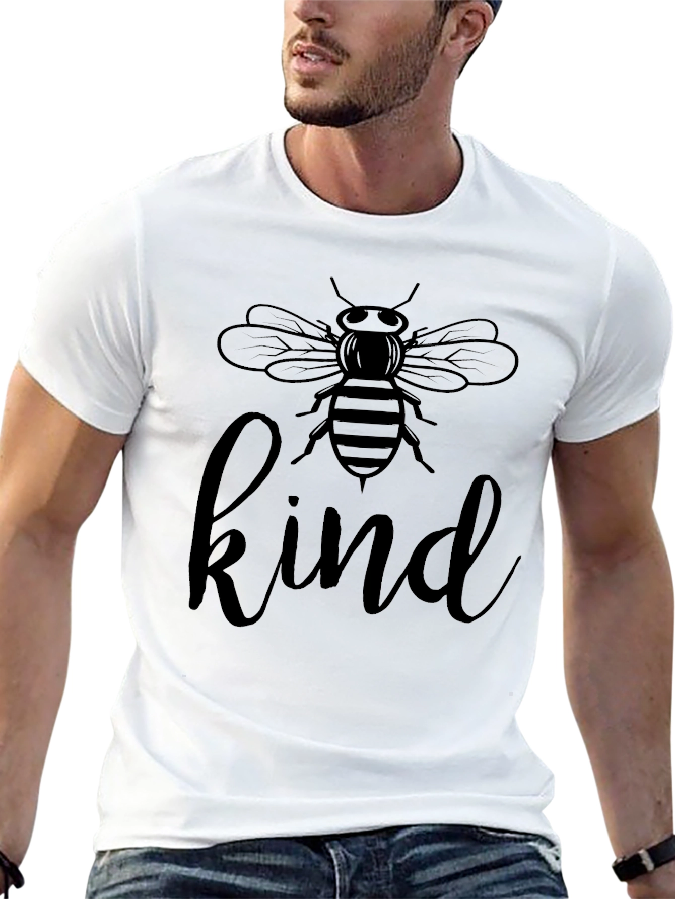 Bee Kind Graphic T-Shirt - Casual Comfort