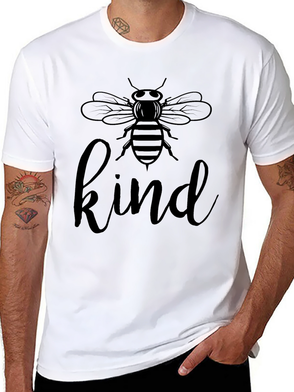 Bee Kind Graphic T-Shirt - Casual Comfort