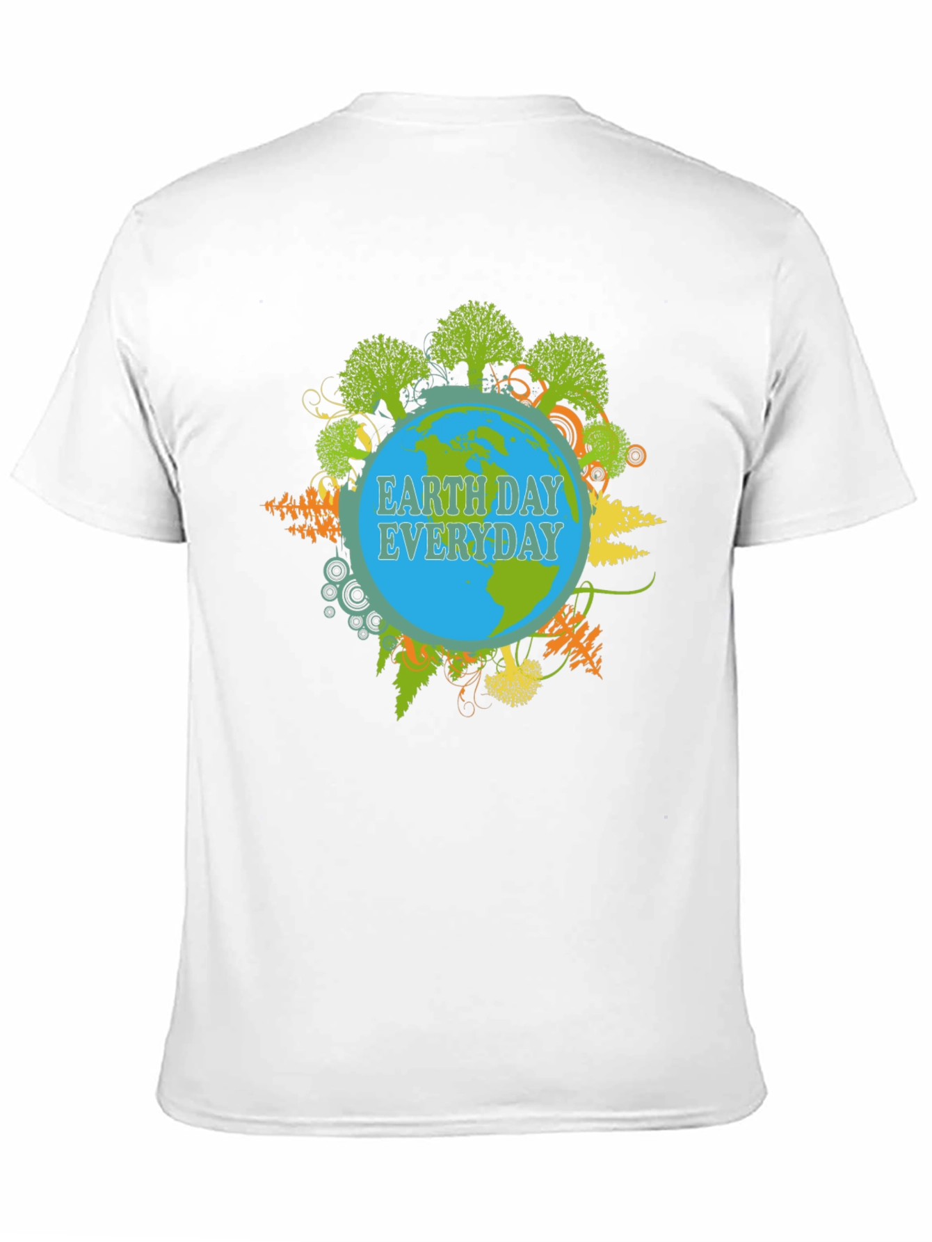 Earth Day Everyday Graphic T-Shirt - Unisex Black Tee
