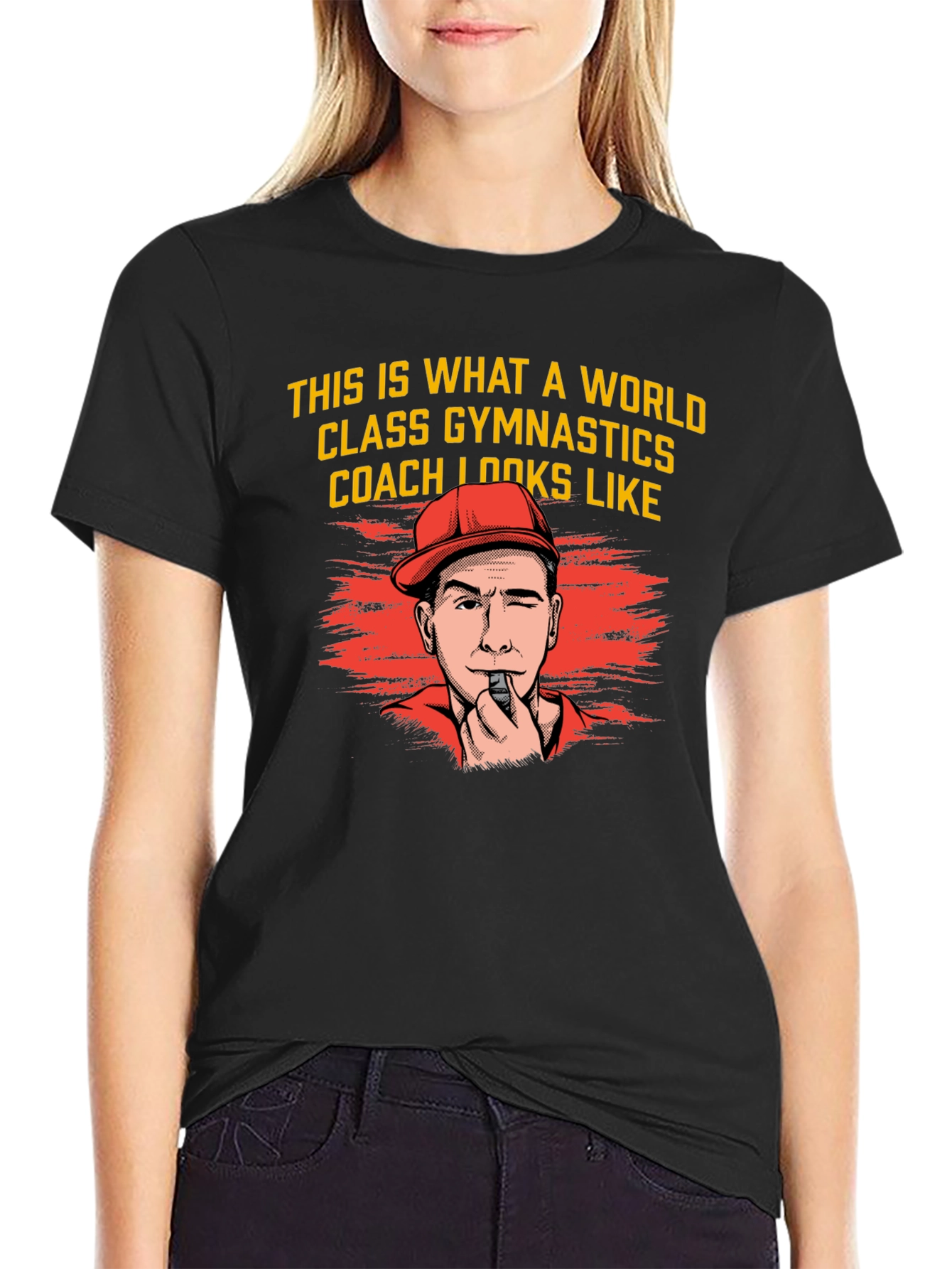 World Class Gymnastics Coach T-Shirt - Perfect Gift for Coaches!