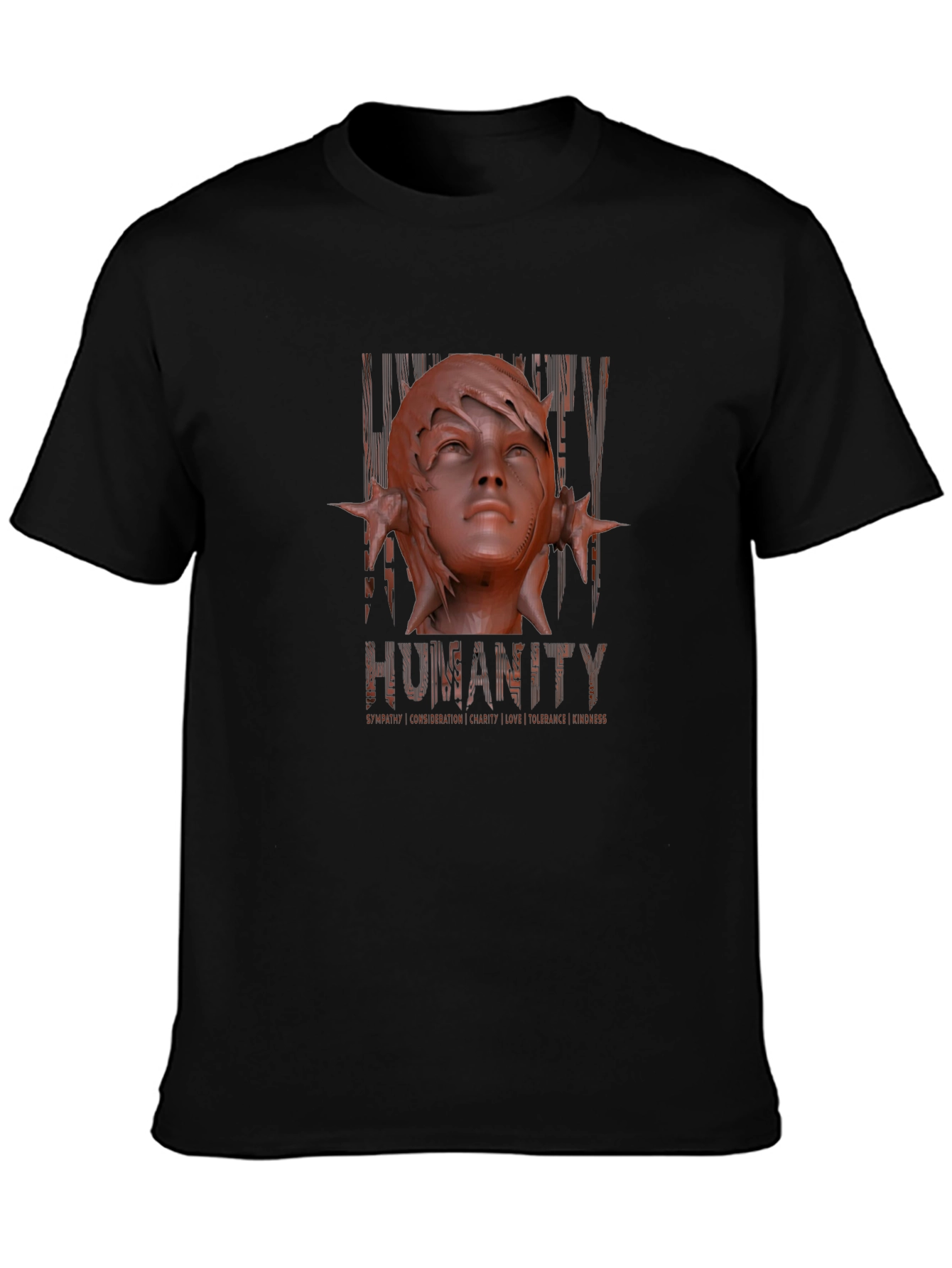 Humanity Graphic Print T-Shirt