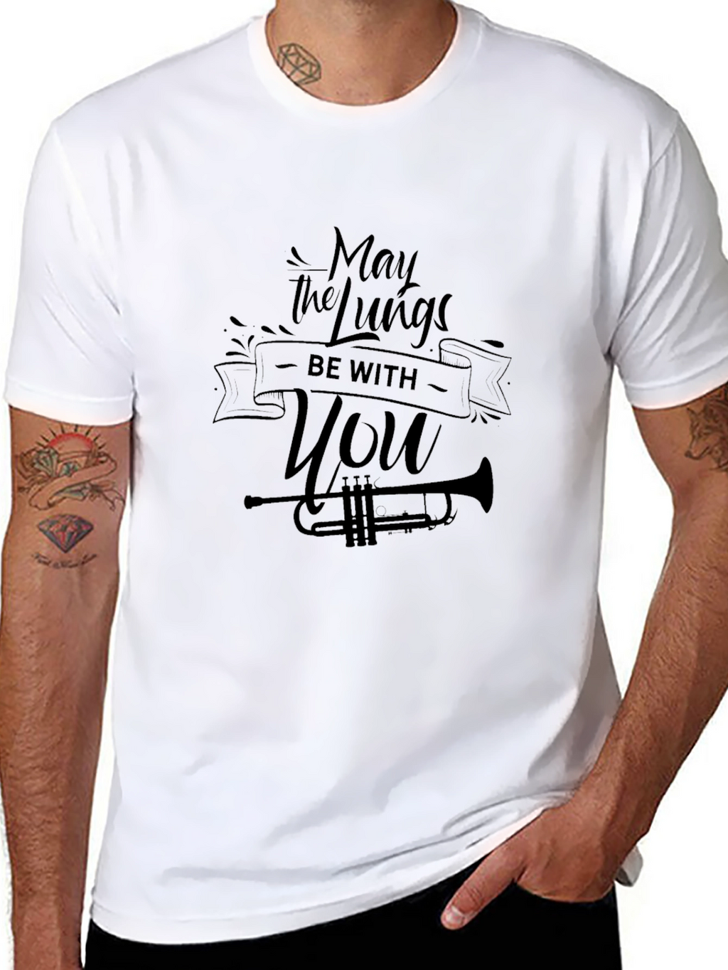 May The Lungs Be With You T-Shirt