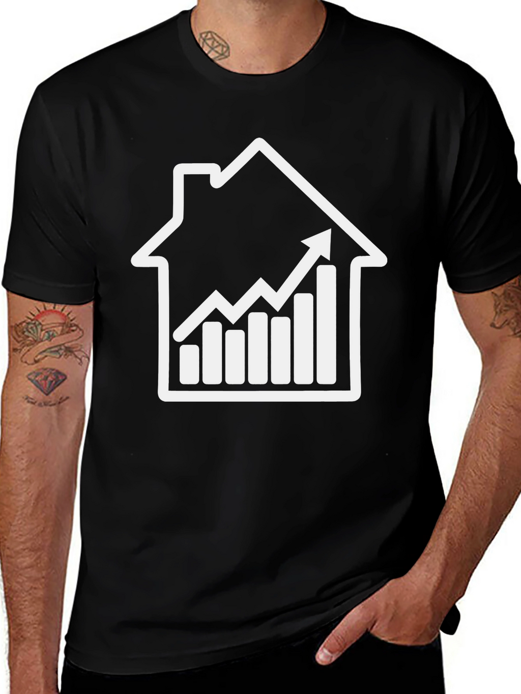 Real Estate Investment T-Shirt: House Graphic Tee