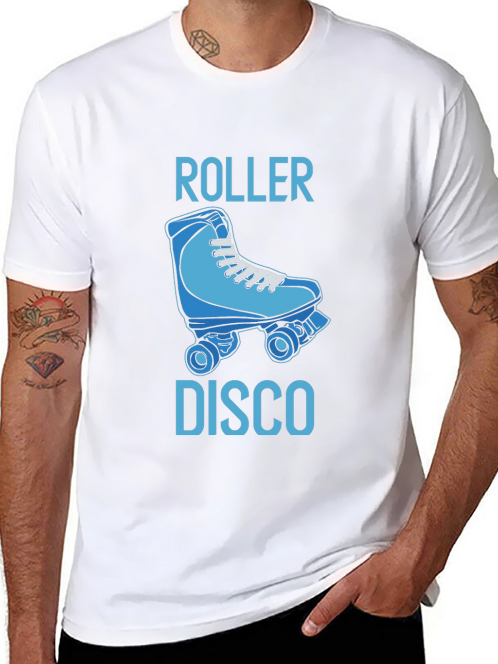 Roller Disco Graphic T-Shirt - Retro Style
