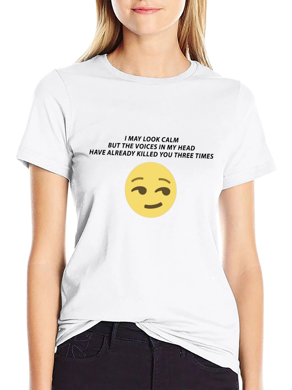I May Look Calm Graphic T-Shirt