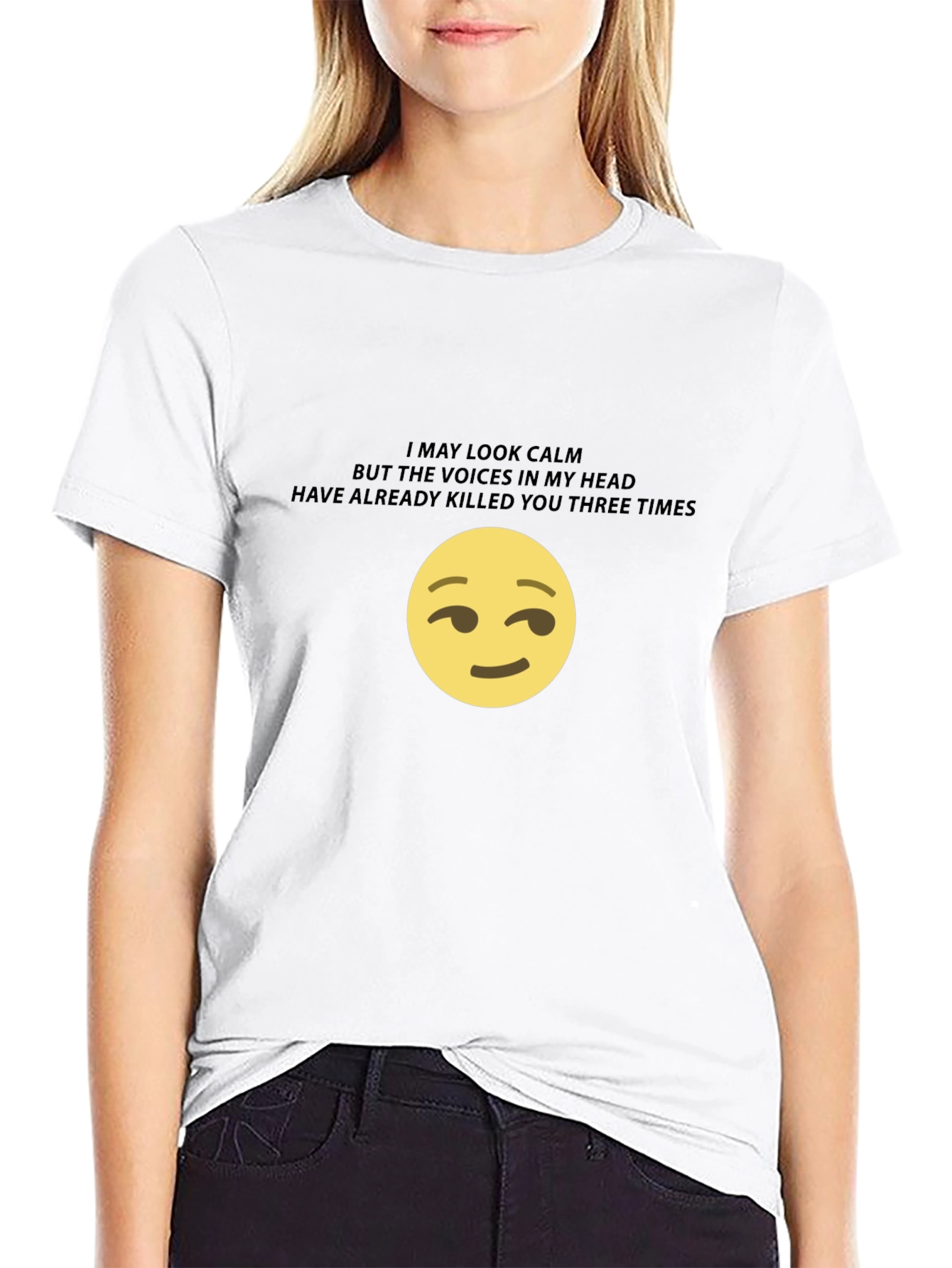 I May Look Calm Graphic T-Shirt