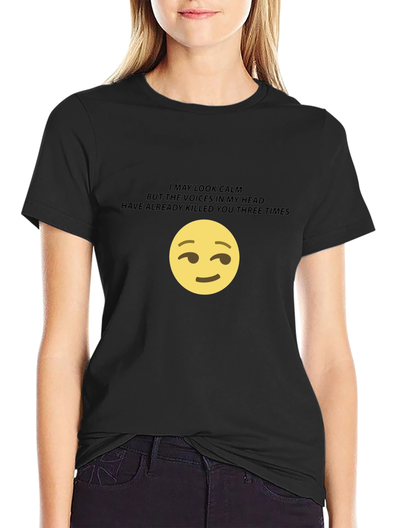 I May Look Calm Graphic T-Shirt