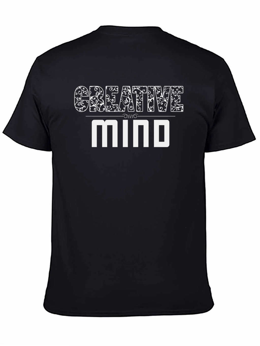 Creative Mind Graphic T-Shirt - Black