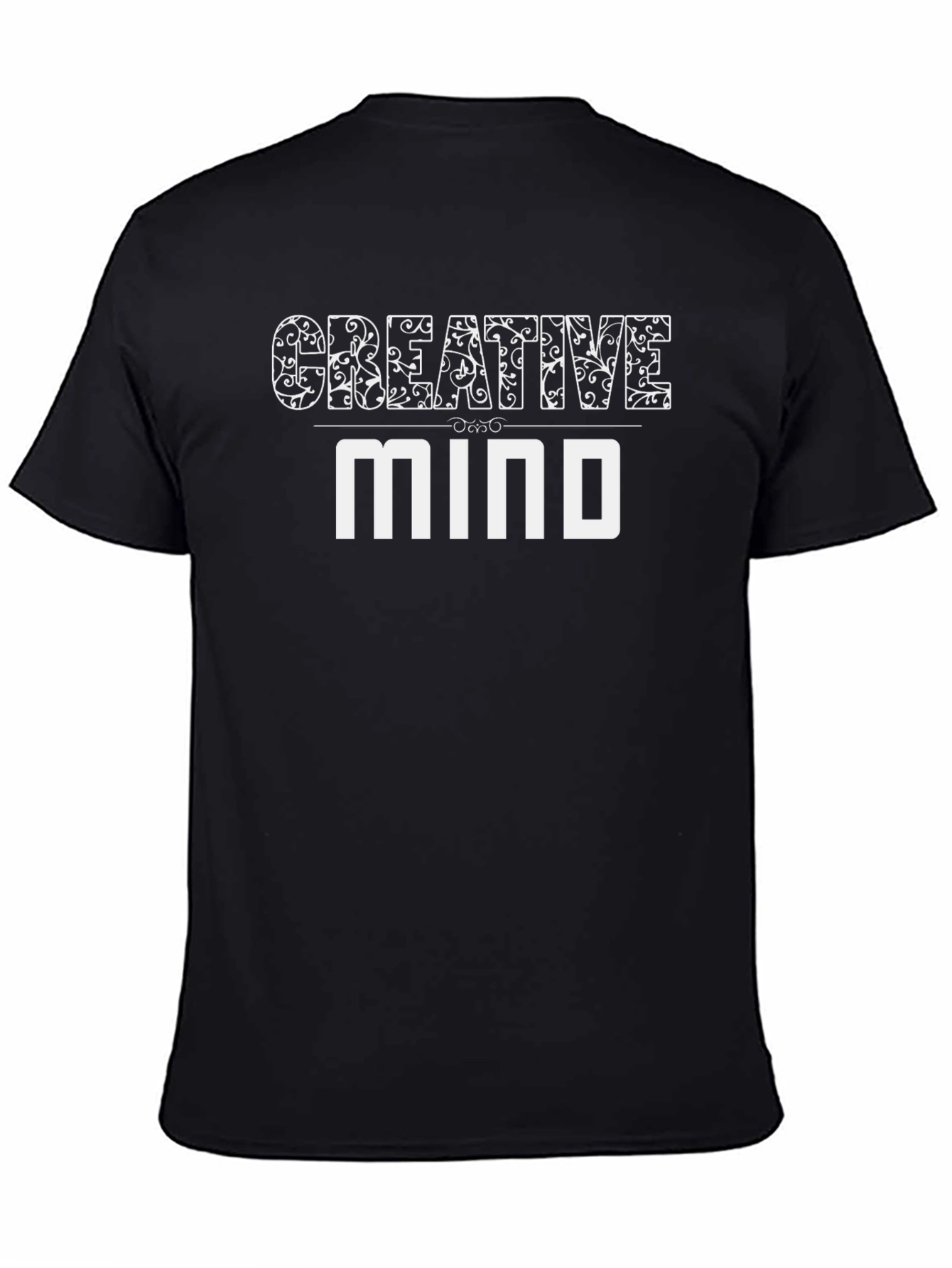 Creative Mind Graphic T-Shirt - Black