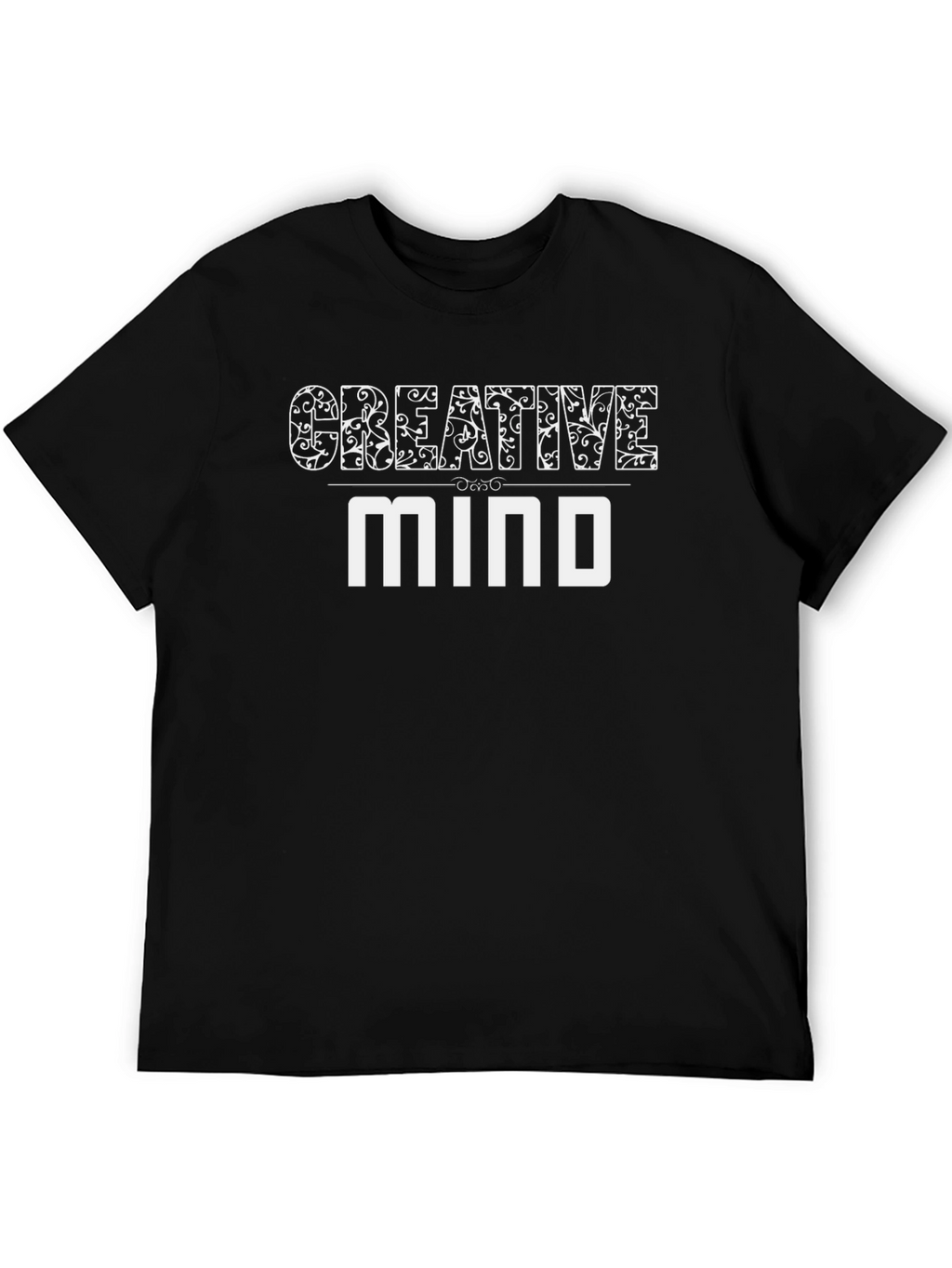 Creative Mind Graphic T-Shirt - Black