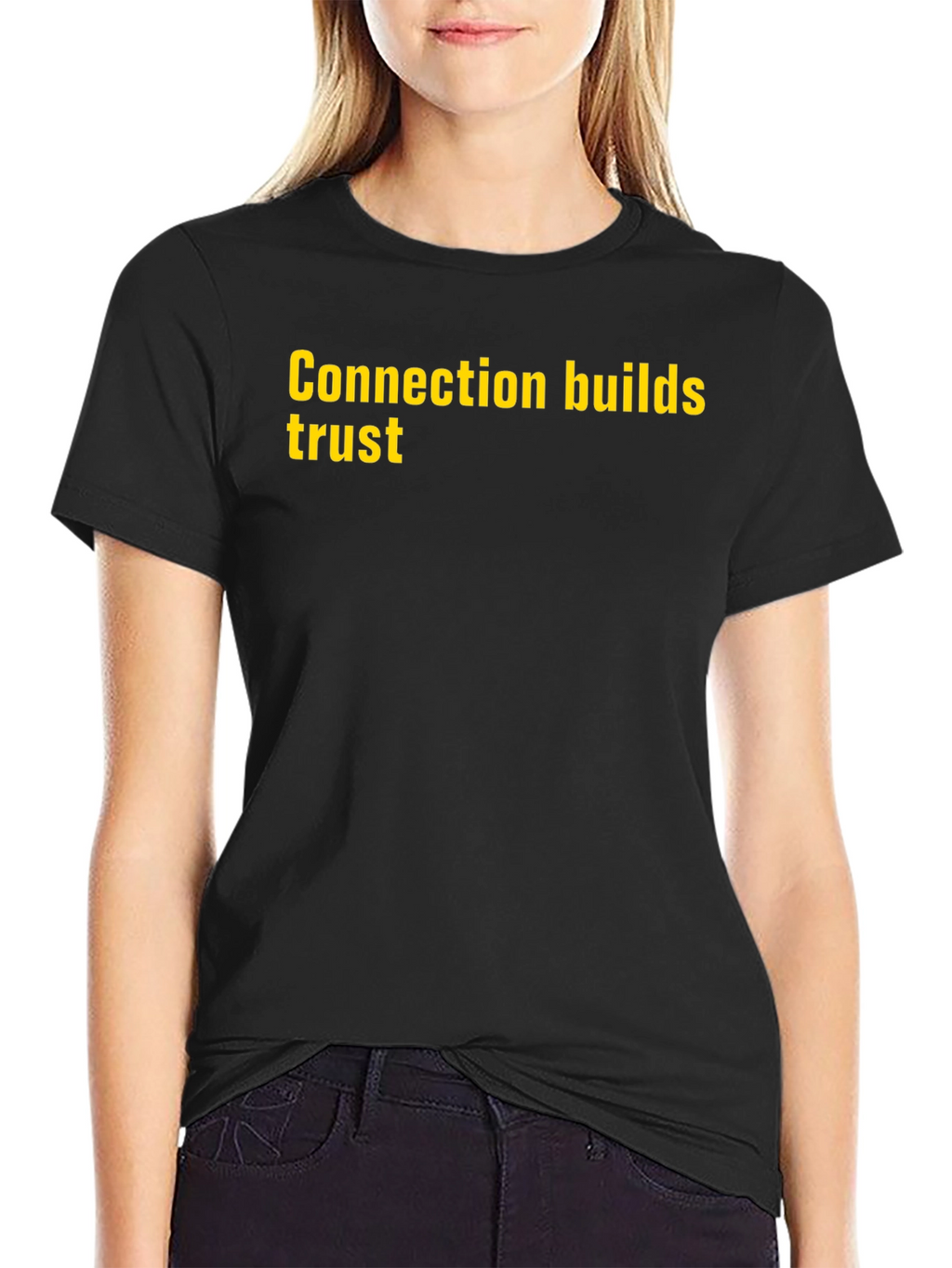 Connection Builds Trust Graphic T-Shirt
