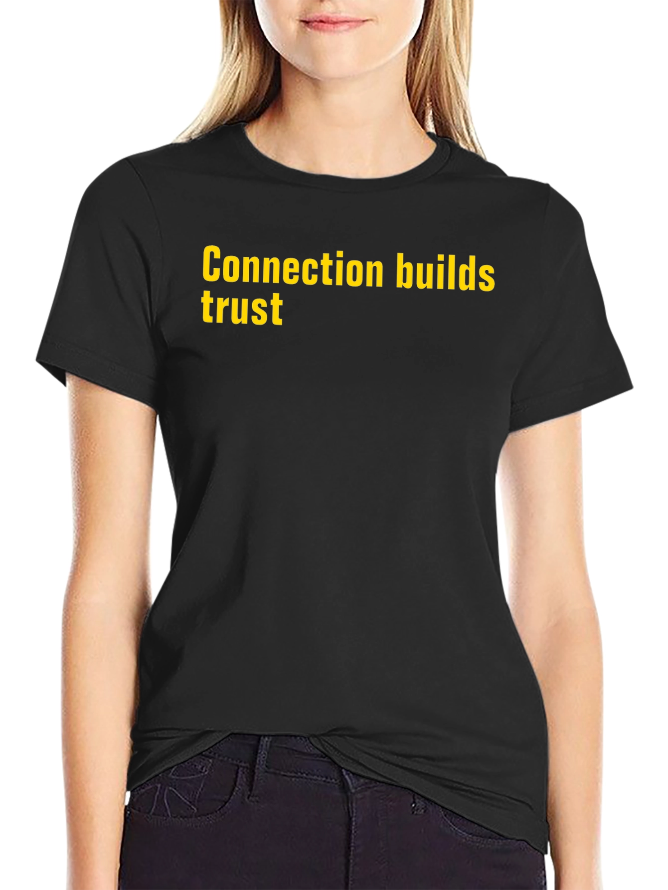 Connection Builds Trust Graphic T-Shirt