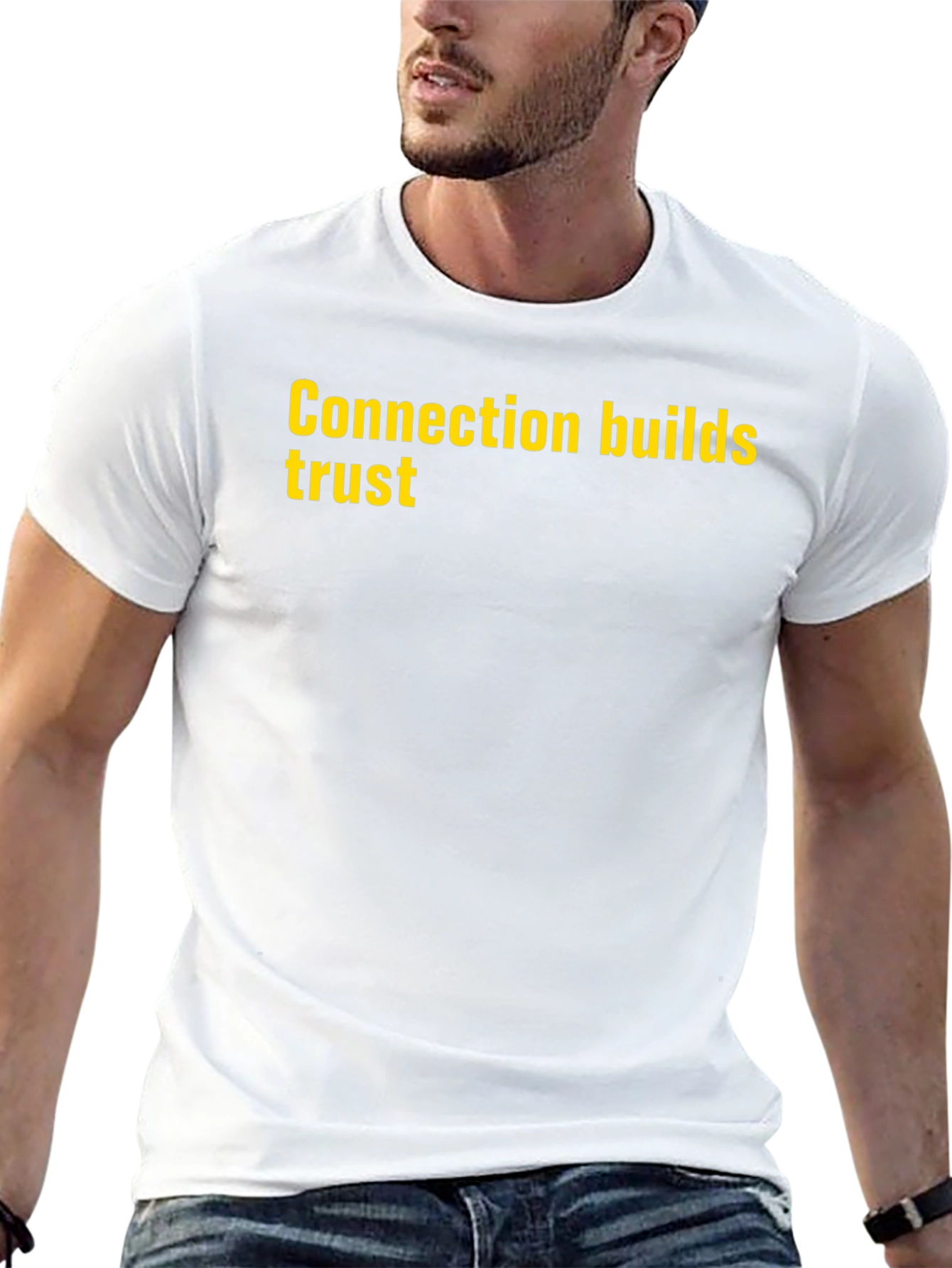 Connection Builds Trust Graphic T-Shirt
