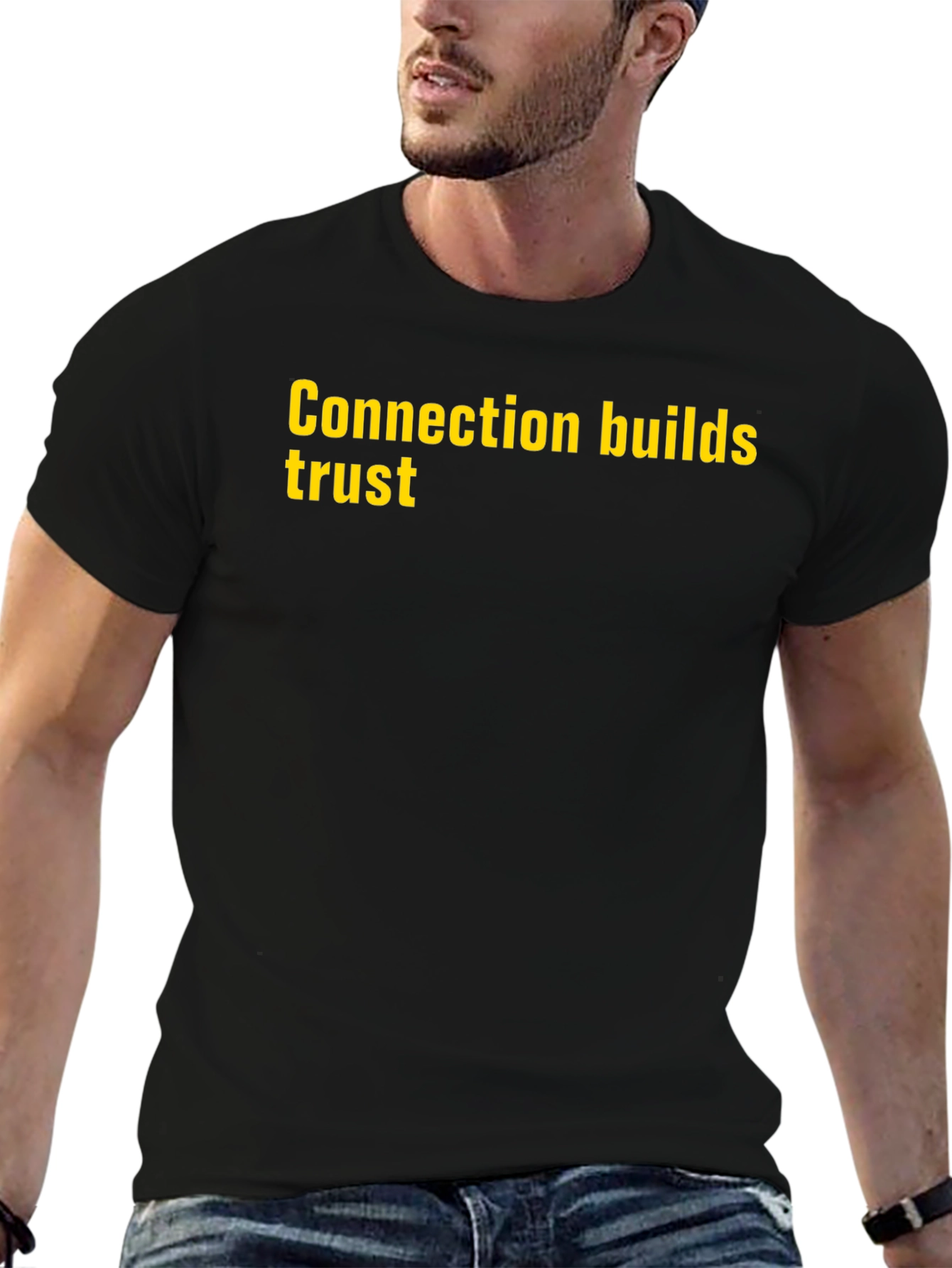 Connection Builds Trust Graphic T-Shirt