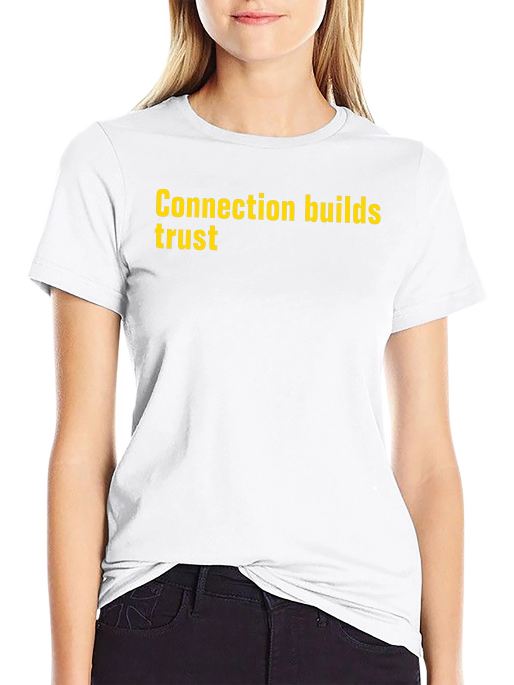 Connection Builds Trust Graphic T-Shirt