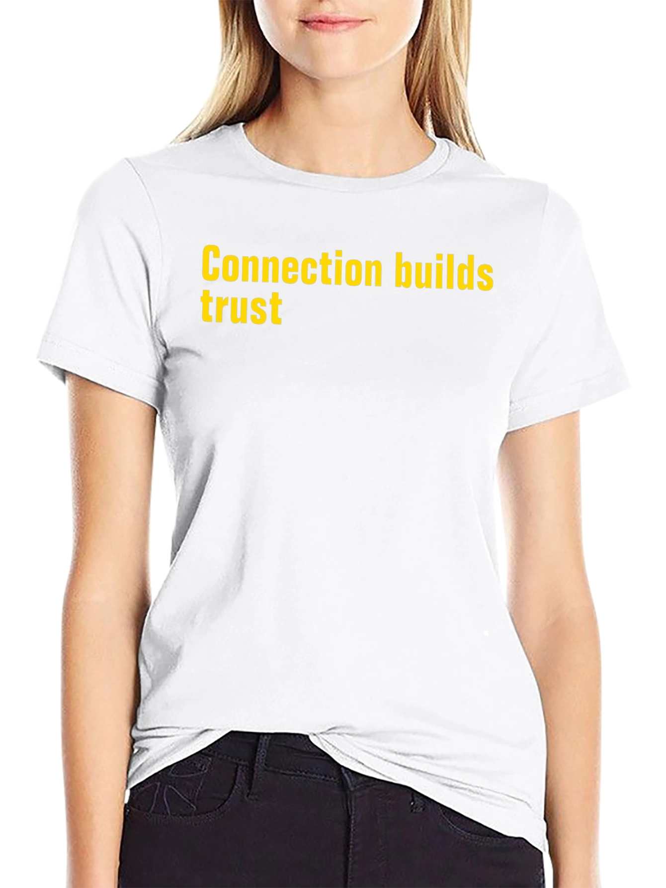 Connection Builds Trust Graphic T-Shirt