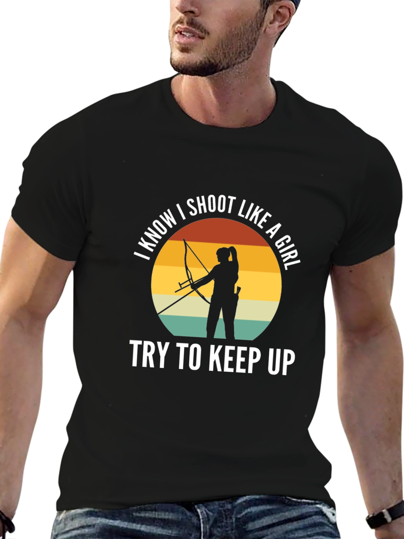 I Know I Shoot Like A Girl T-Shirt