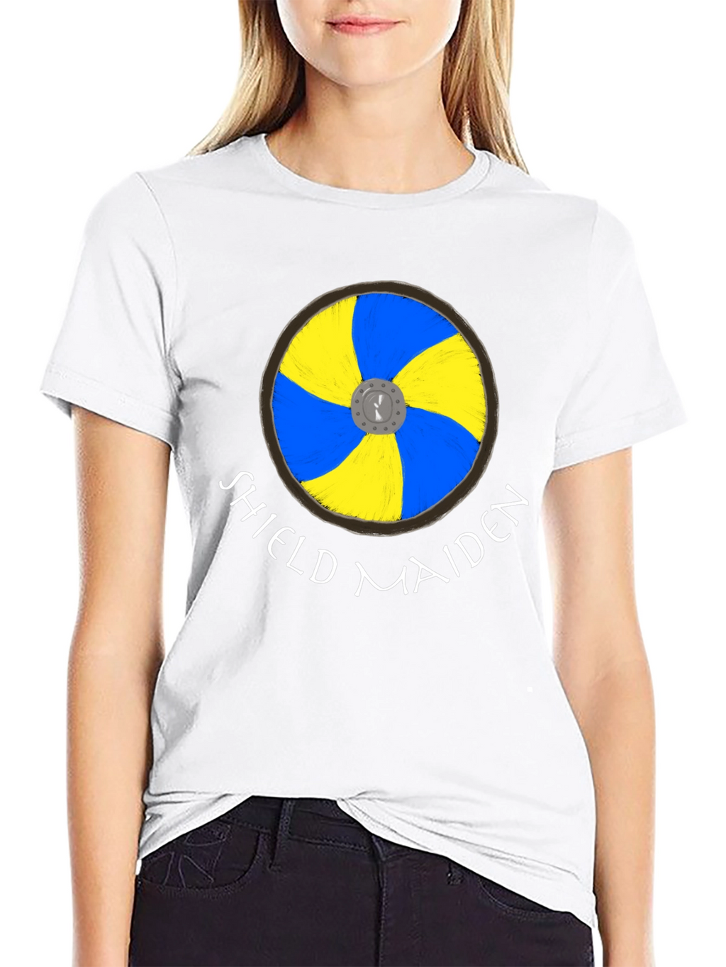 Shield Maiden Viking T-Shirt - Warrior Style