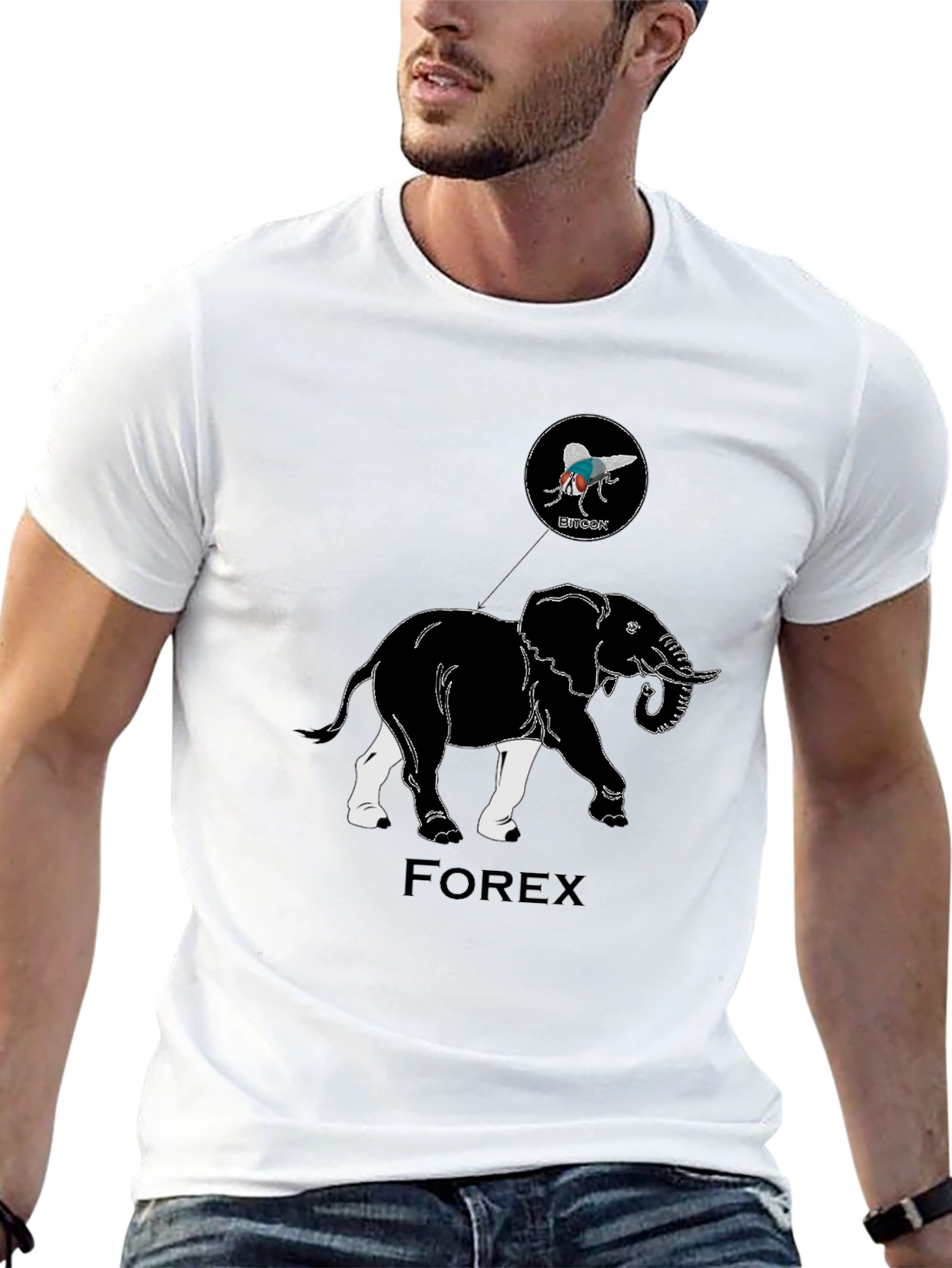 Forex Elephant T-Shirt - Crypto Trading Tee