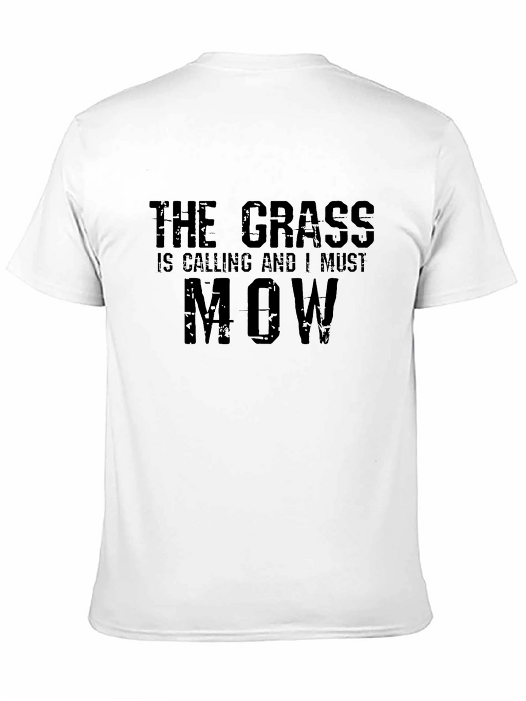 The Grass is Calling T-Shirt - Black Cotton Blend