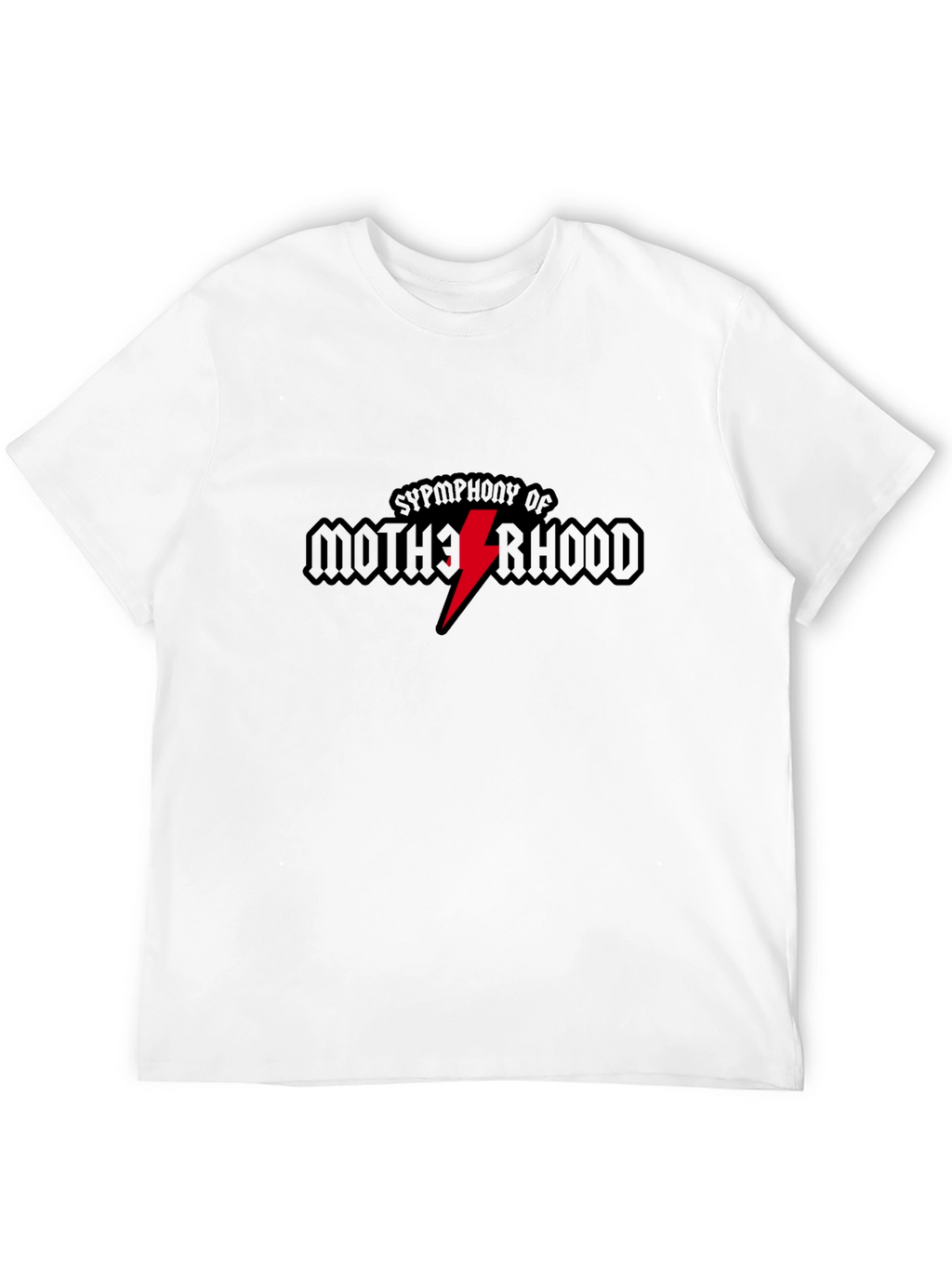 Symphony of Motherhood Black Graphic Tee