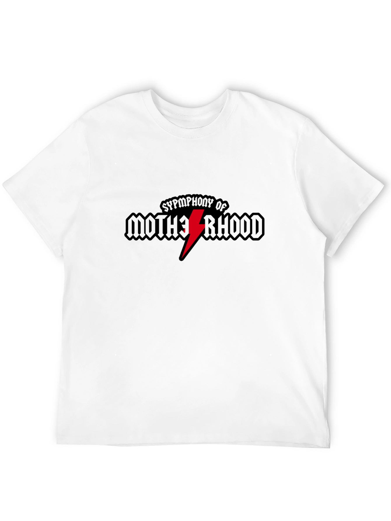 Symphony of Motherhood Black Graphic Tee