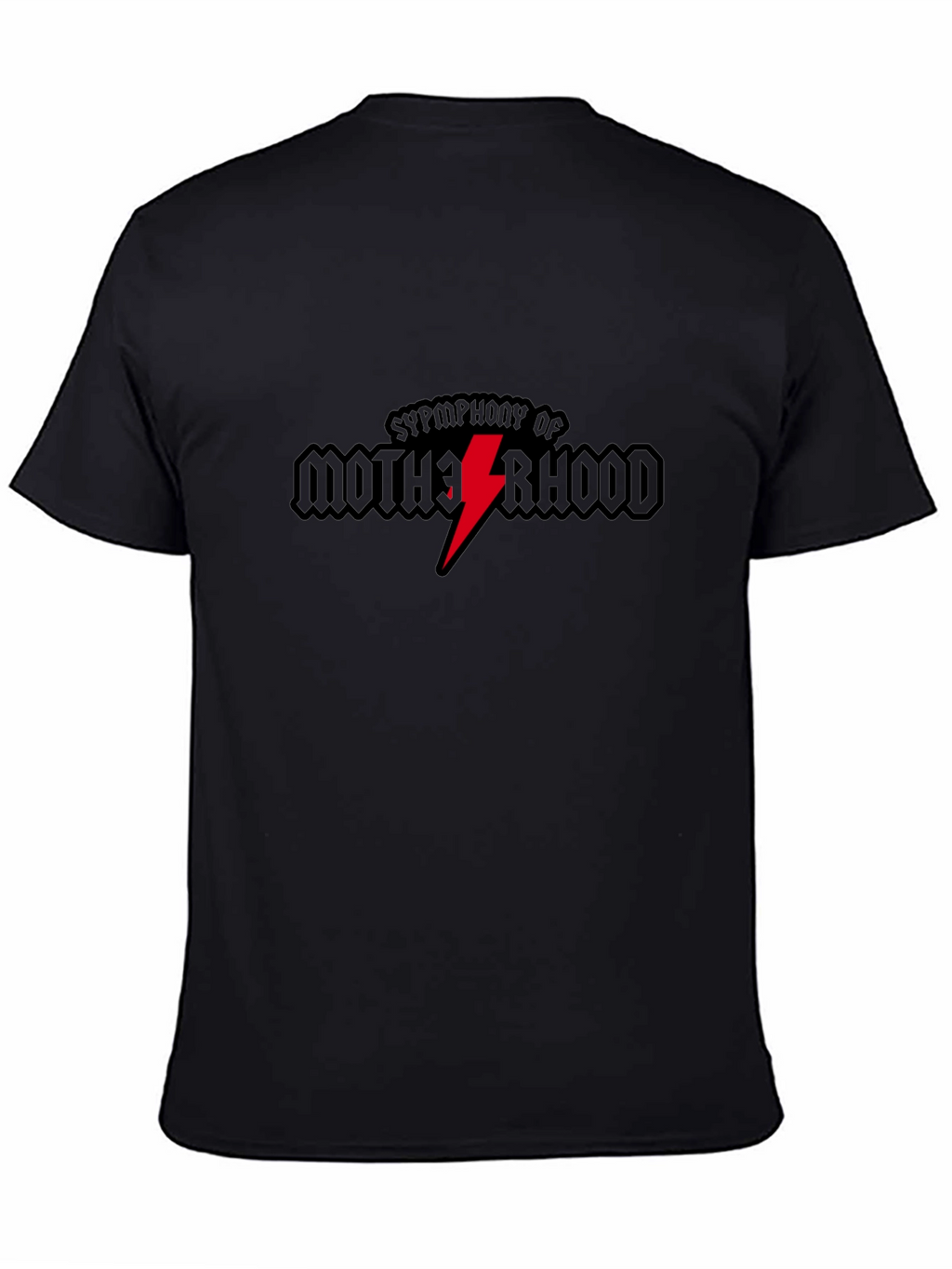 Symphony of Motherhood Black Graphic Tee