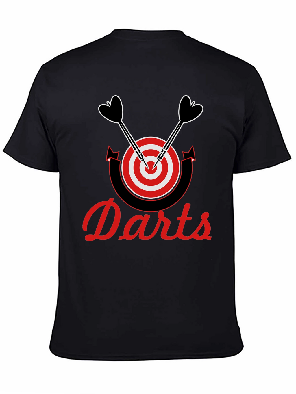 Darts T-Shirt: Target Graphic Tee for Dart Players