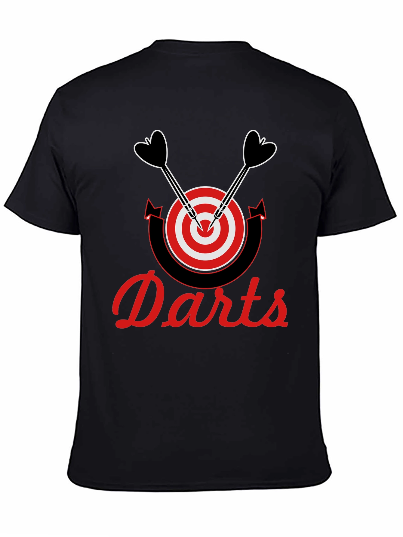 Darts T-Shirt: Target Graphic Tee for Dart Players