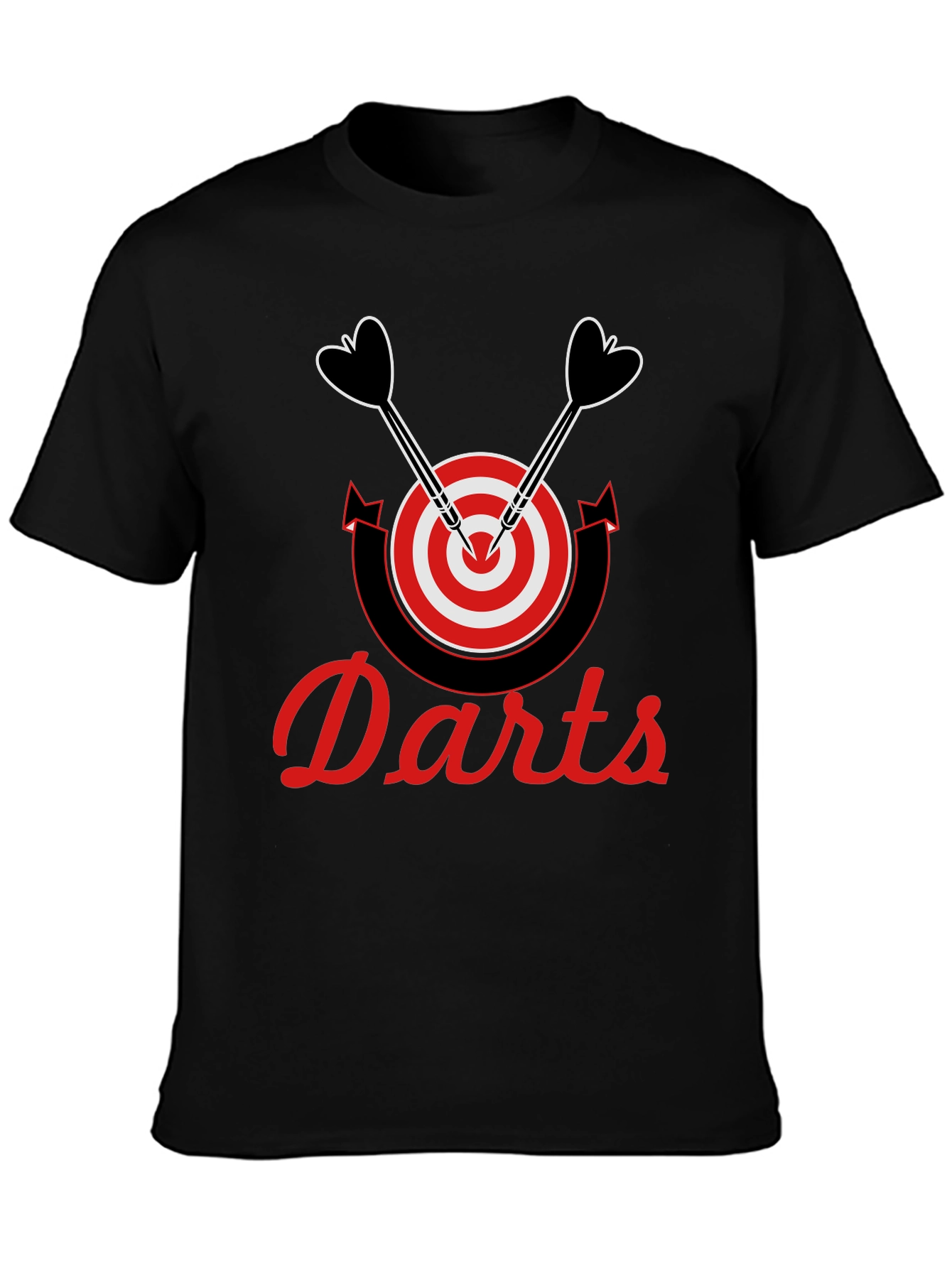 Darts T-Shirt: Target Graphic Tee for Dart Players