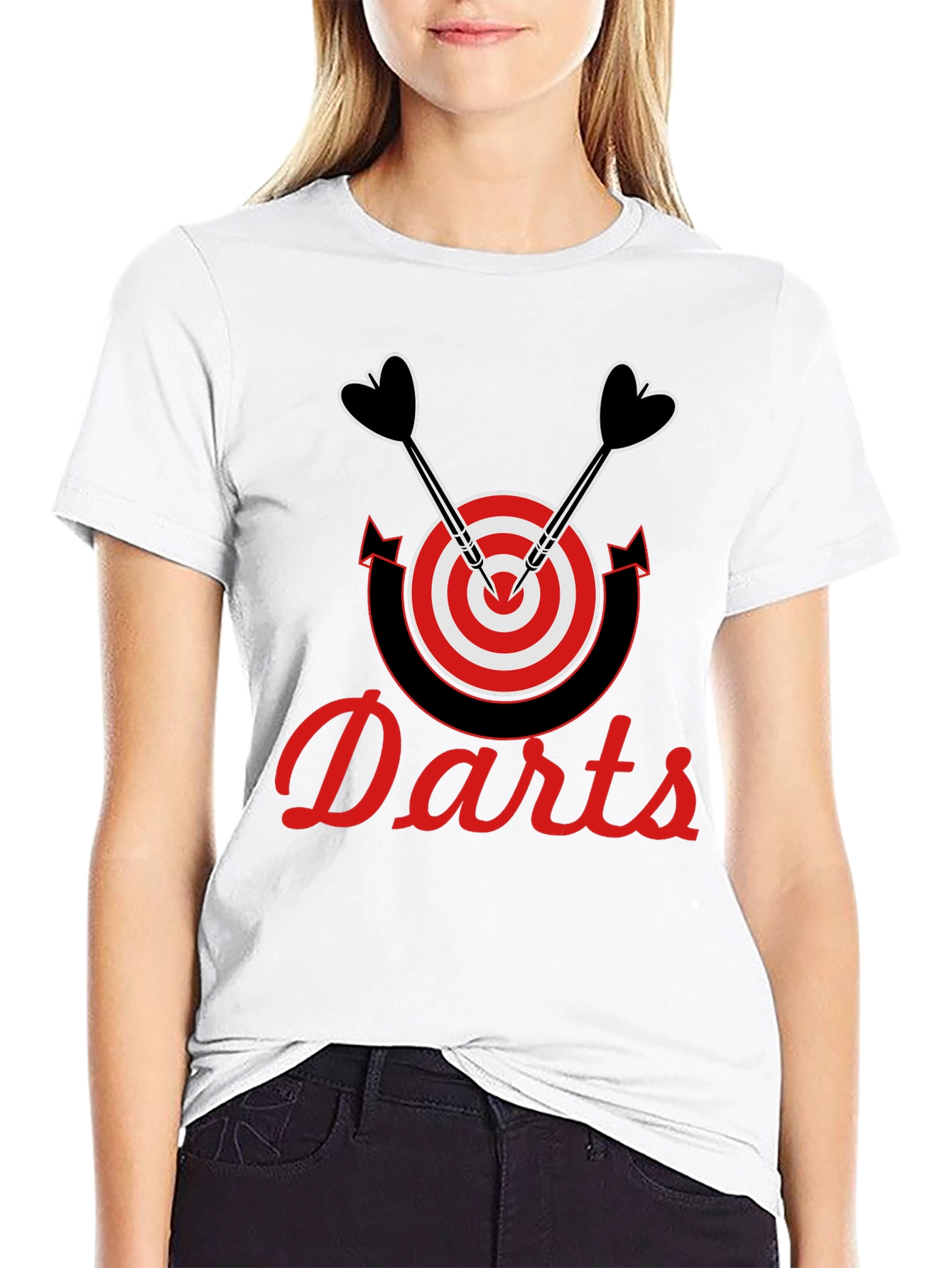 Darts T-Shirt: Target Graphic Tee for Dart Players