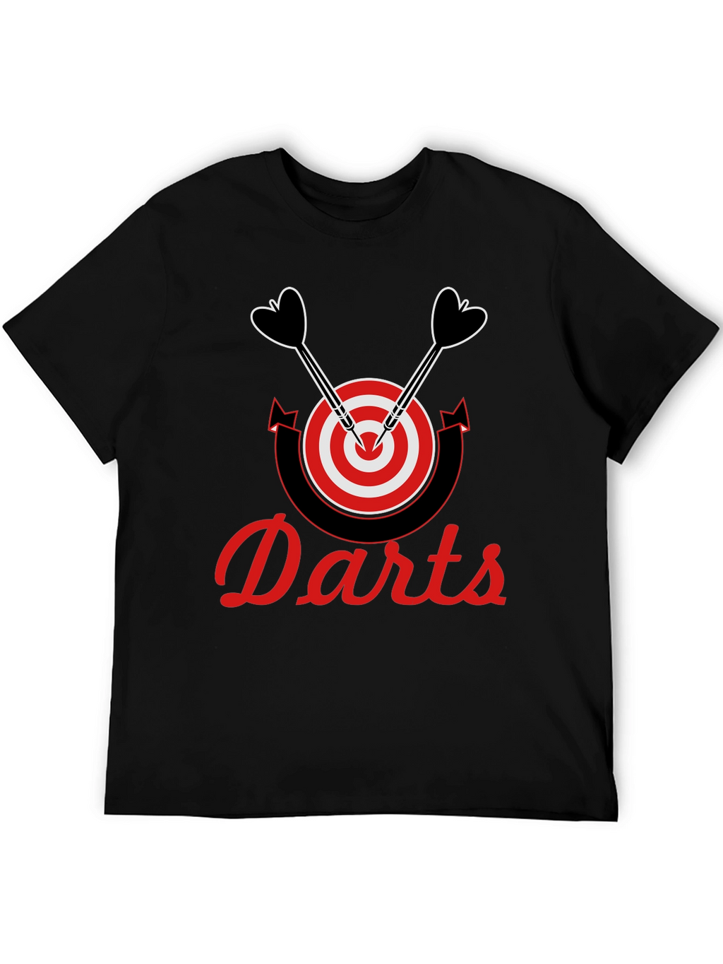 Darts T-Shirt: Target Graphic Tee for Dart Players