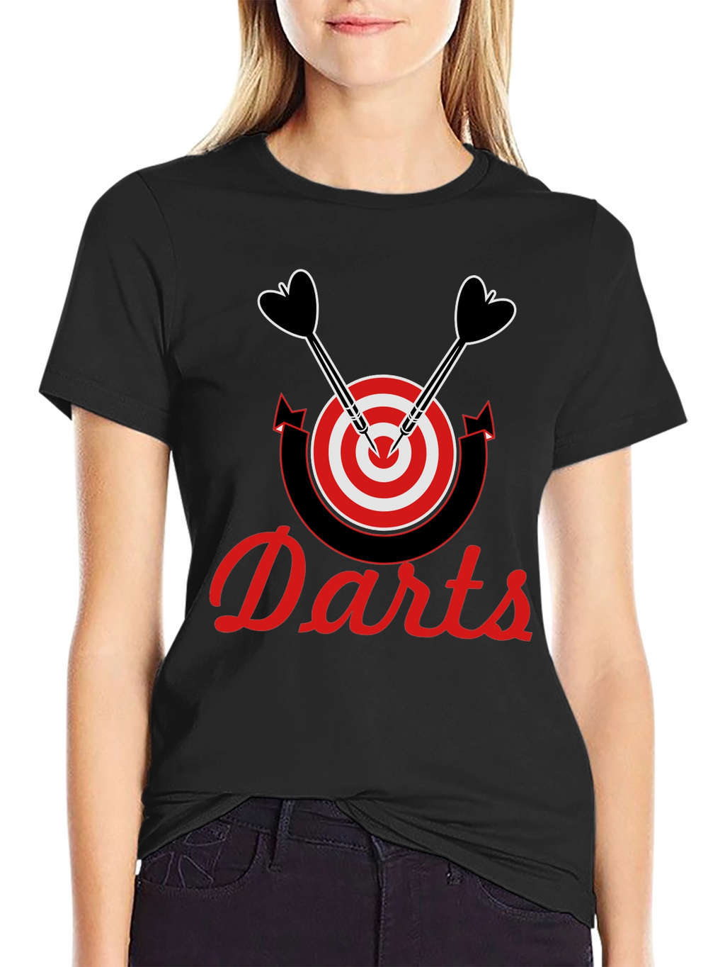 Darts T-Shirt: Target Graphic Tee for Dart Players