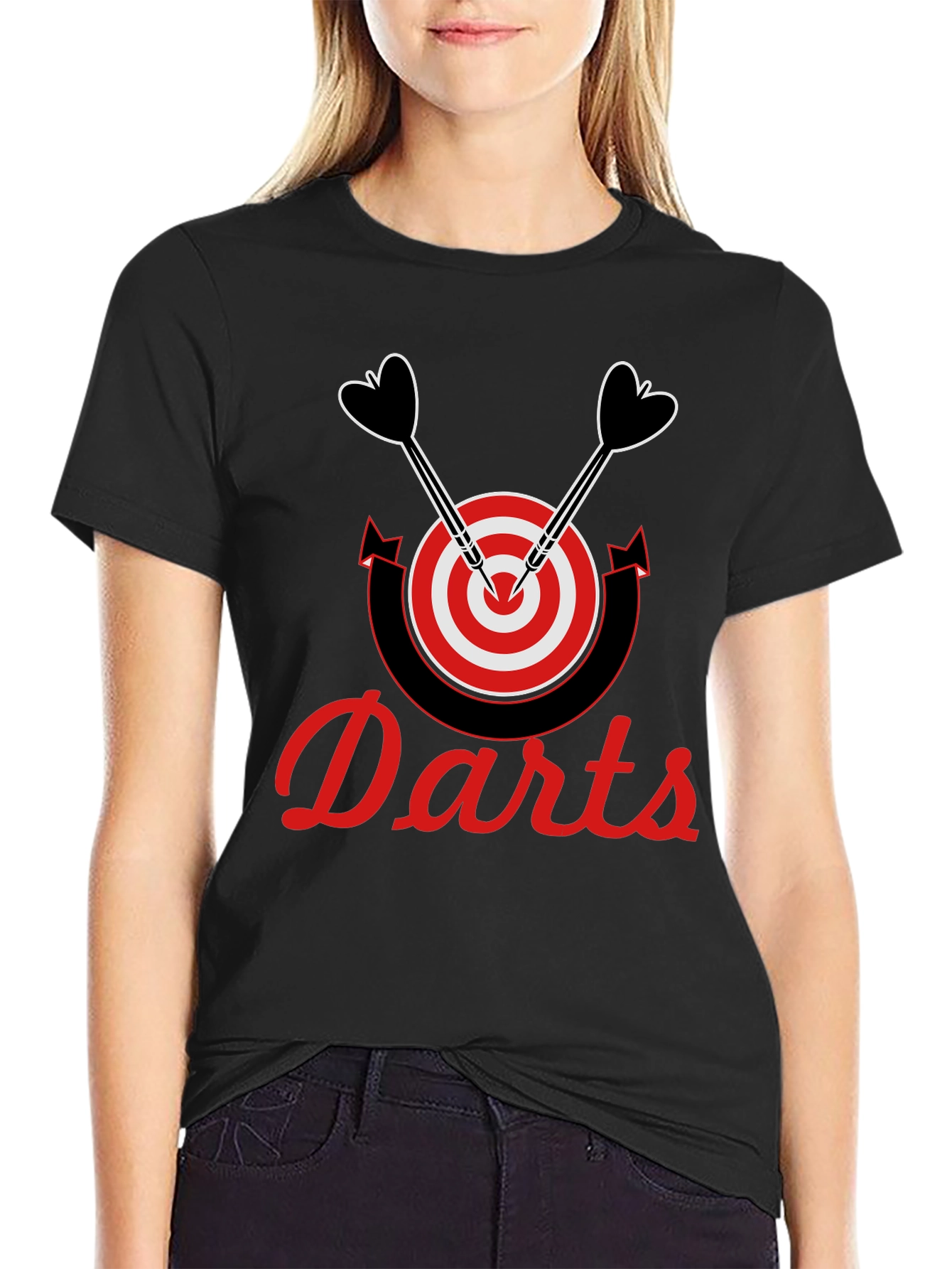 Darts T-Shirt: Target Graphic Tee for Dart Players