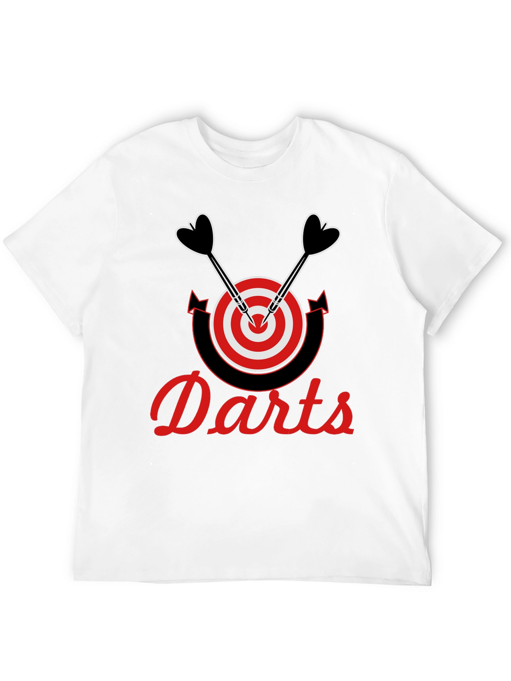 Darts T-Shirt: Target Graphic Tee for Dart Players