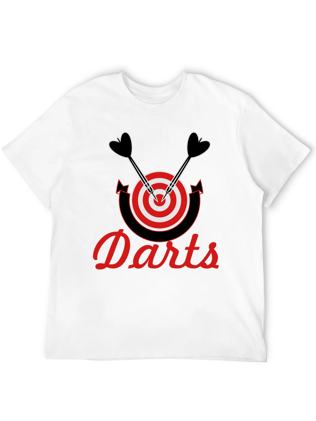 Darts T-Shirt: Target Graphic Tee for Dart Players