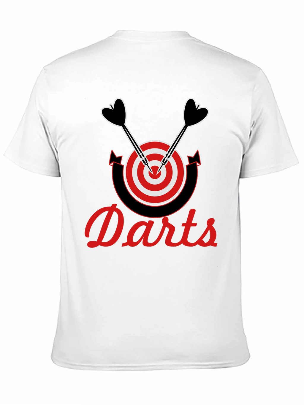 Darts T-Shirt: Target Graphic Tee for Dart Players