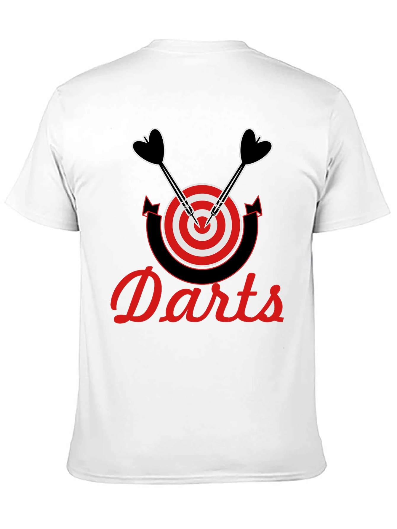 Darts T-Shirt: Target Graphic Tee for Dart Players
