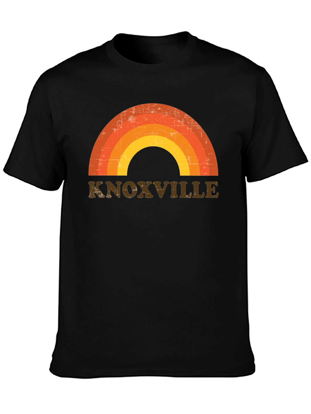 Knoxville Retro Rainbow T-Shirt