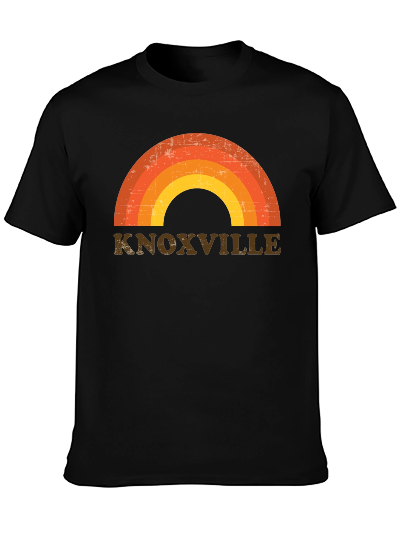 Knoxville Retro Rainbow T-Shirt