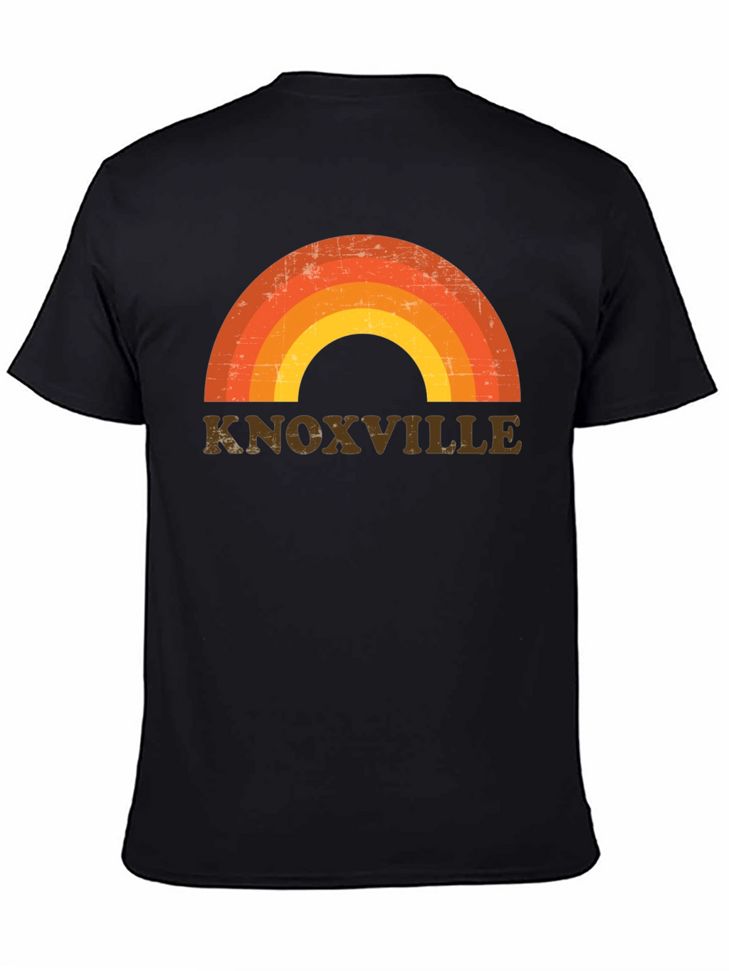 Knoxville Retro Rainbow T-Shirt