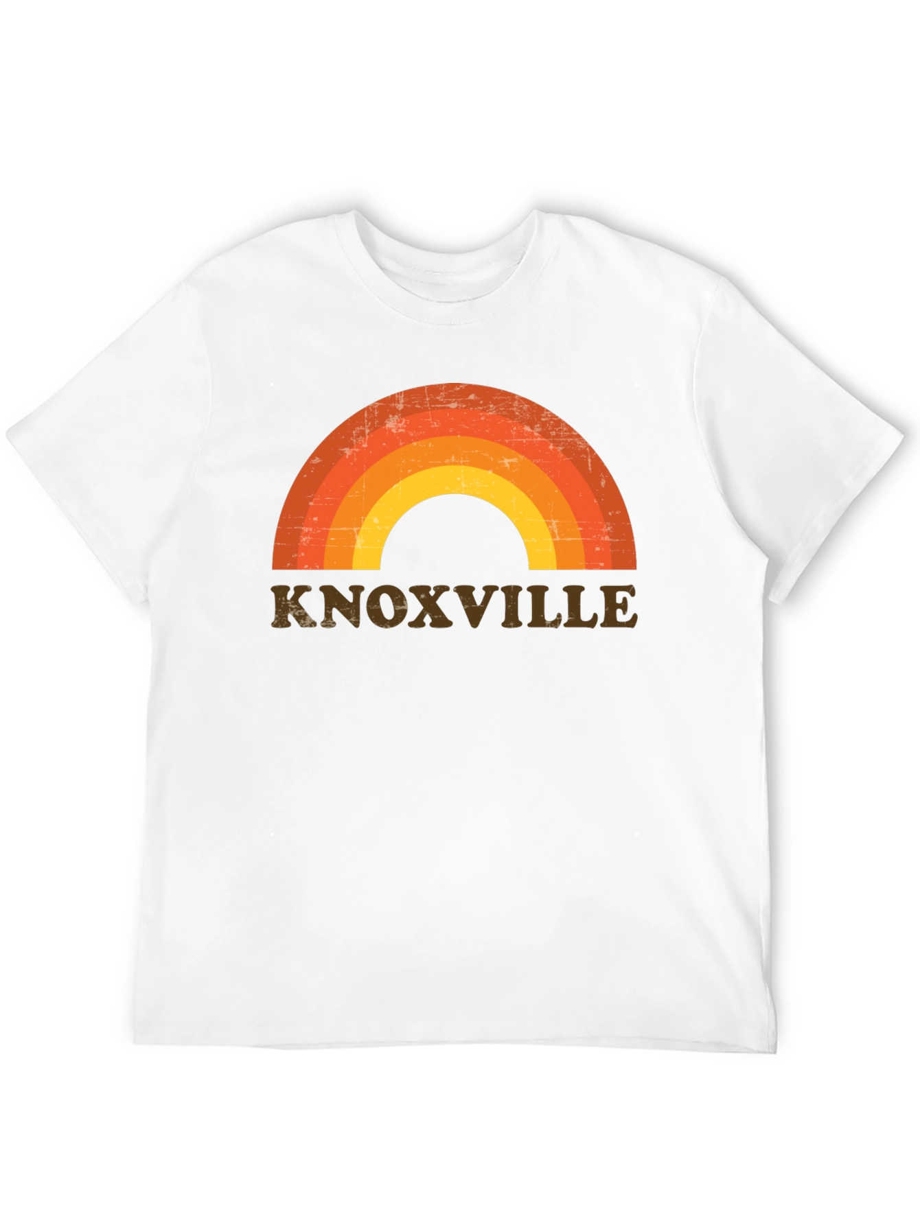 Knoxville Retro Rainbow T-Shirt