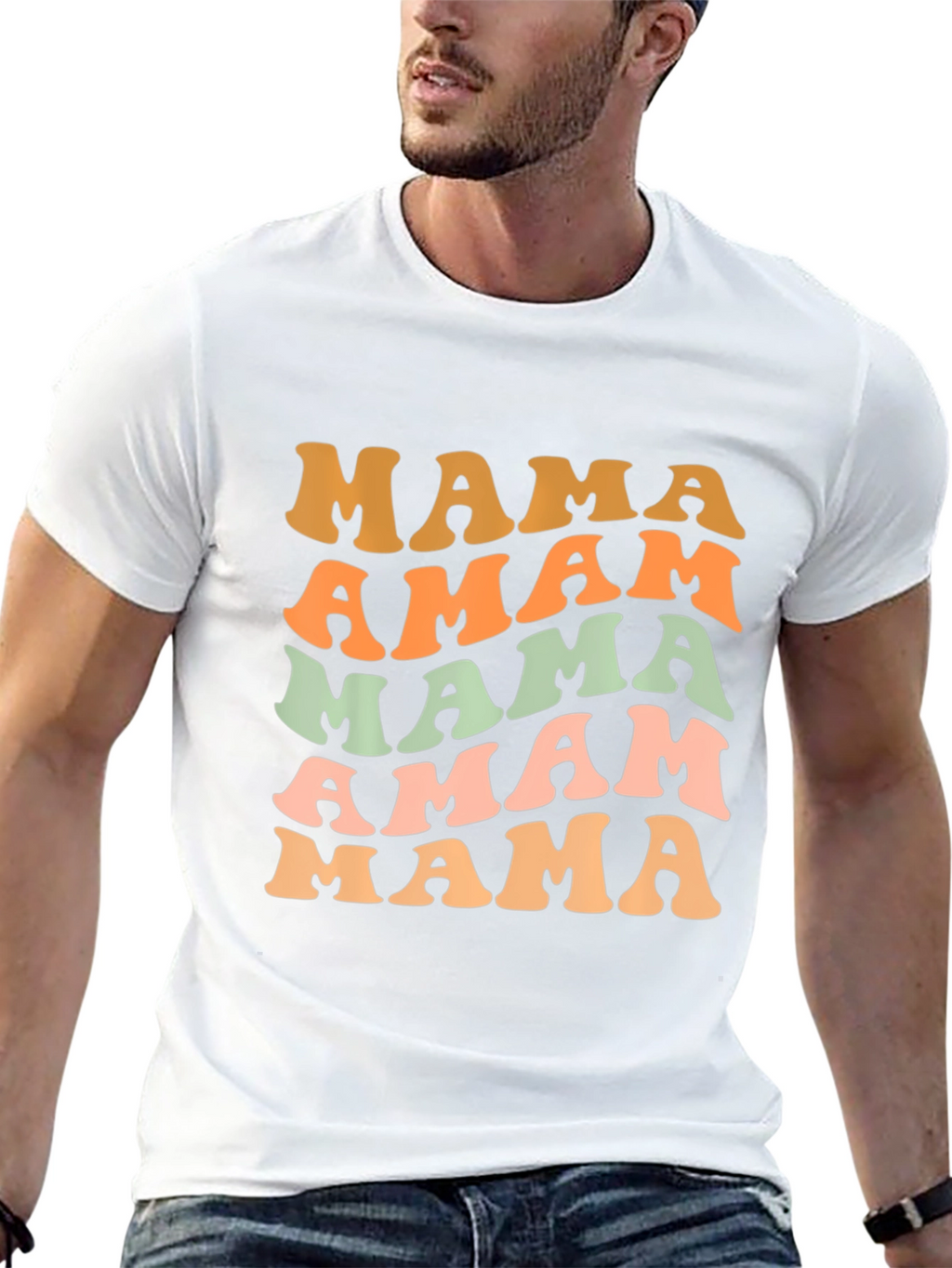 Retro Mama Tee - Trendy Mom Style