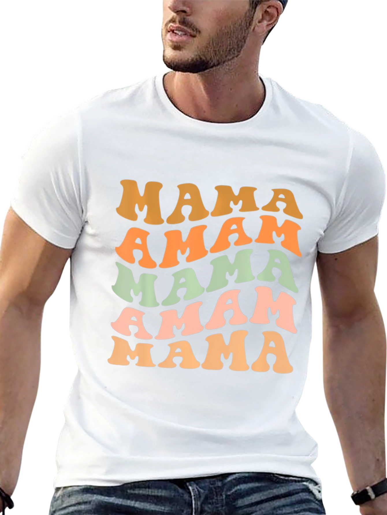 Retro Mama Tee - Trendy Mom Style